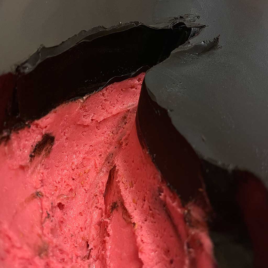 覆盆子冰淇淋